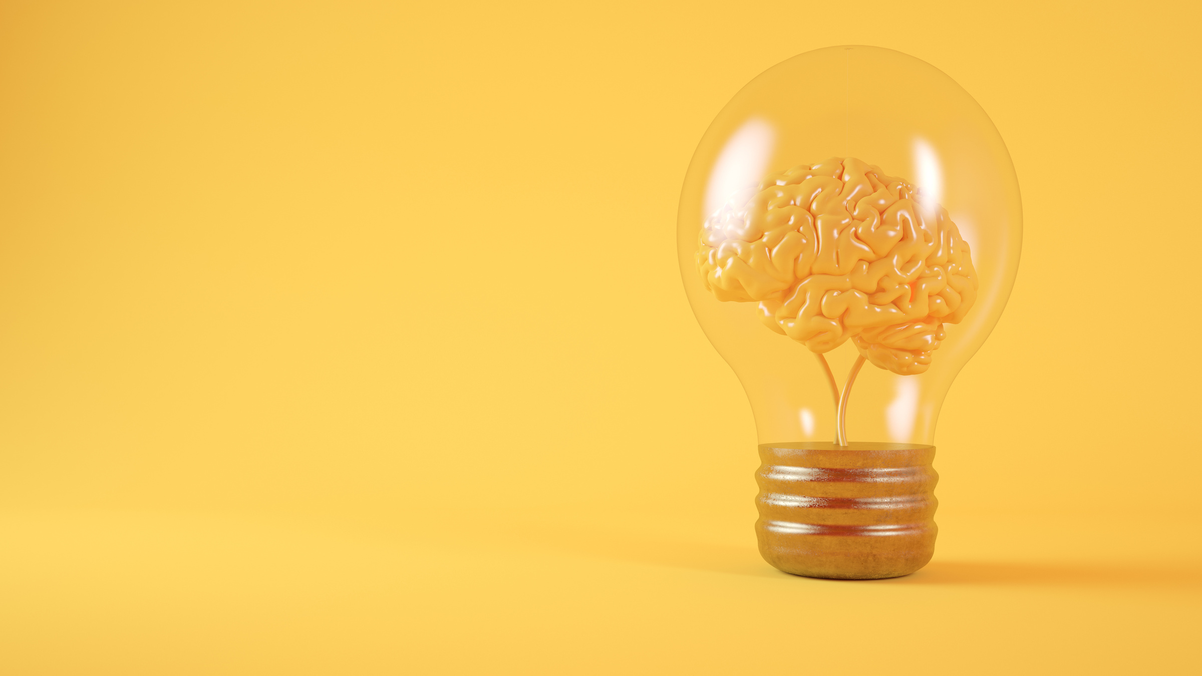 Brain on Lightbulb
